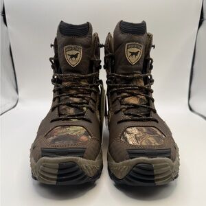 Irish Setter Men's Brown and Camouflage Outdoor Boots
